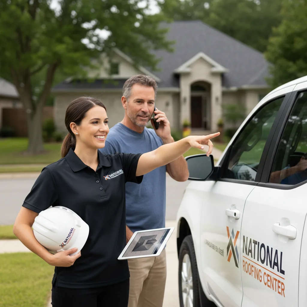 National Roofing Center customer support in Marshall